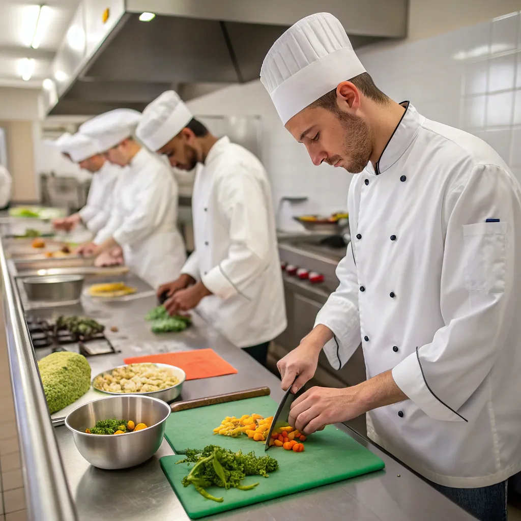 Professional Chefs in Training